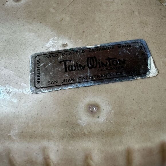 Vintage Twin Winton Police Chief Teddy Bear Cookie Jar - Picture 10 of 10